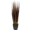 Tag Redwood Grass Artificial Stems And Leaf Sprays For Decor In Brown