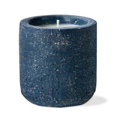 Tag Rocca Citronella Candle Blue Denim Jar 12 Hour Burn Time
