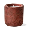 Tag Rocca Citronella Candle Cayenne Red Jar Spring Summer In Brown