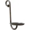 Tag Rustic Black Iron S Hook Candle Holder For Summer Decor In Black