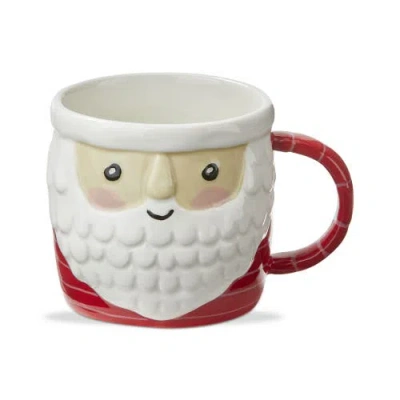 Tag Santa Mug Ceramic Drinkware For Christmas Dishwasher Safe In Multi