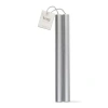 Tag Set Of 2 Metallic Silver Taper Candles Burn 10 Hours In Silver