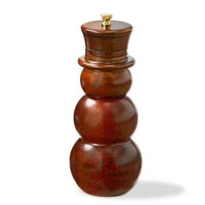 Tag Snowman Salt And Pepper Shakers Set Christmas Decor In Brown