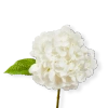 Tag Soft Touch Faux Hydrangea Stem White White Plastic Spring In White