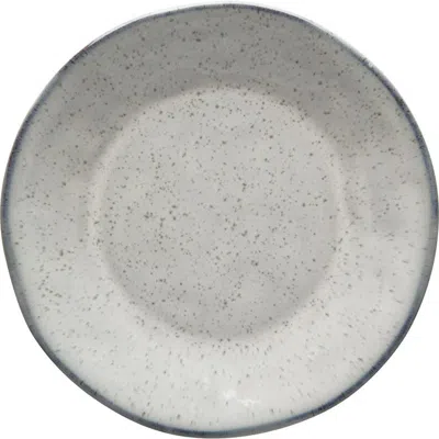 Tag Soho Reactive Glaze Mist Blue Appetizer Plates Set Of 4 In Gray