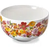 Tag Springtime Floral Stoneware Snack Bowl With Bright Print In Multi