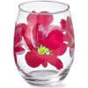 Tag Springtime Pink Stemless Wine Glass For Summer Gatherings In Pink