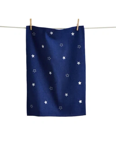 Tag Star Dishtowel Blue Denim Cotton Summer