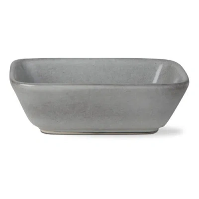 Tag Stinson Light Gray Ceramic Small Serving Bowl Dishwasher Safe