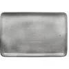 Tag Stinson Rectangular Serving Platter Light Gray Ceramic Safe In Gray
