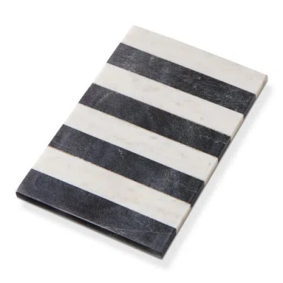 Tag Striped Marble Board Black Multi Marble Everyday