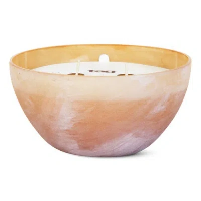 Tag Sunset Magnolia Honey Soy Blend Candle Blush Wax Everyday Use In Pink