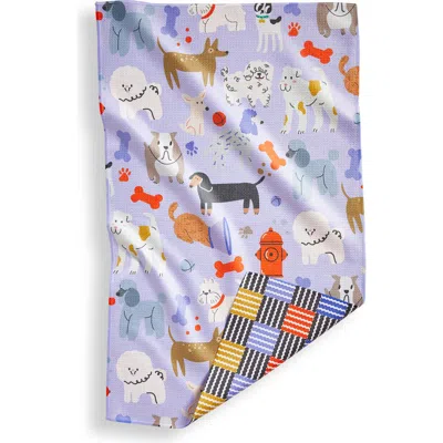 Tag Super Absorbent Kitchen Towel All The Dogs Multi Dishtowel 80% Recycled Polyester 18x30