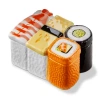 Tag Sushi Lidded Trinket Box Multi Earthenware Everyday In Multi
