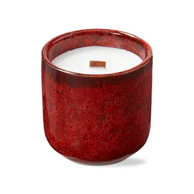 Tag Tahoe Heirloom Apple Scented Soy Wax Candle In Red