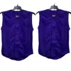 Tag Team Unisex 2 New Adult Button Down Sports Mesh Jersey Uniform Tank Tops In Blue
