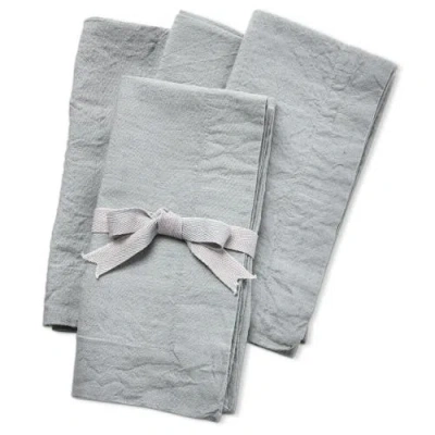 Tag Threads Slub Napkin Set Of 4 In Gray