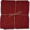Tag Threads Slub Napkin Set Of 4 In Red