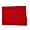 Tag Threads Slub Red Cotton Placemat In Red