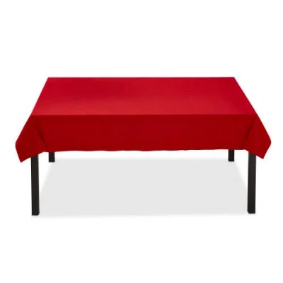 Tag Threads Slub Red Tablecloth