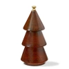 Tag Tree Salt And Pepper Grinder Shakers Set Brown Christmas Decor In Brown