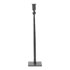 Tag Tribeca Tall Black Iron Taper Candle Holder Elegant Design In Black