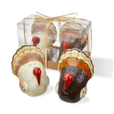 Tag Turkey Salt And Pepper Shakers Multicolor Ceramic Decor