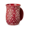 Tag Twinkle Twinkle Handwarmer Mug Red Ceramic Christmas Drinkware In Red