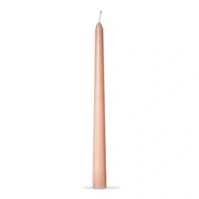 Tag Unscented Flame Taper Candles In Blush