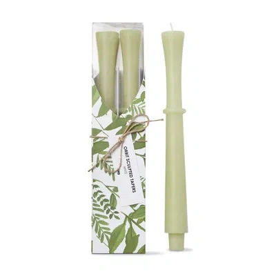 Tag Unscented Novelty Candle With Tin Holder In Green