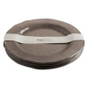 Tag Veranda Cracked Glazed Melamine Dinnerware Plates Set Of 4 In Brown