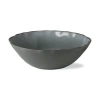 Tag Veranda Slate Blue Melamine Serving Bowl Dishwasher Safe In Gray