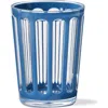 Tag Villa Blue Acrylic Double Old Fashion Drinkware 22 oz Bpa-free In Blue