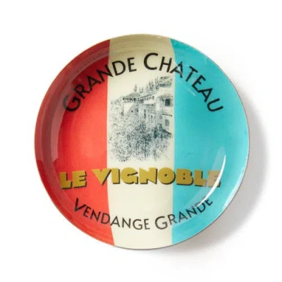 Tag Vineyard Metal Trinket Dish Multi Iron Everyday