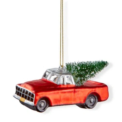 Tag Vine Car Christmas Tree Ornament Multicolor Holiday Decor In Orange
