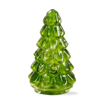 Tag Vine Green Glass Holiday Tree Sculpture For Christmas