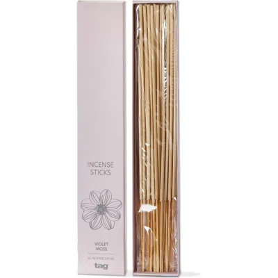 Tag Violet Moss Incense Sticks Multicolor Air Freshener 30 Hours