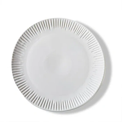 Tag Vista Dinner Plate White Stoneware Everyday