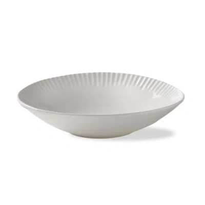 Tag Vista Low Serving Bowl Grey Dishwasher Safe Perfect For Entertaining In White
