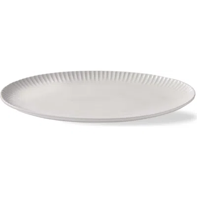Tag Vista Oval Large Grey Serving Platter Dishwasher Safe Serveware In White