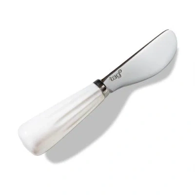 Tag Vista Spreader White Earthenware Everyday