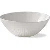 Tag Vista Tall Serving Bowl Grey Dishwasher Safe Perfect For Entertaining In White