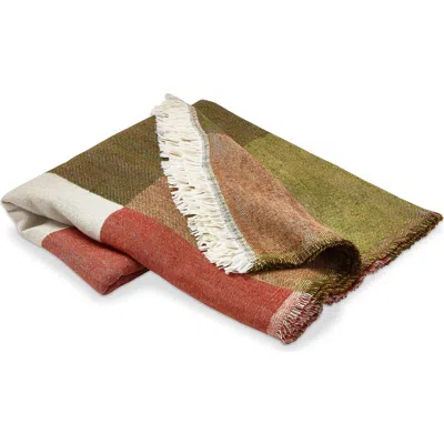 Tag Warm Wishes Multicolor Check Throw Blanket Cozy Acrylic