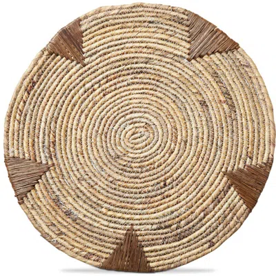 Tag Water Hyacinth Placemat Brown Multi Wipe Clean Perfect For Dining