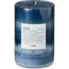 Tag Water Themed Scented Paraffin Wax Pillar Candle Medium Blue In Blue