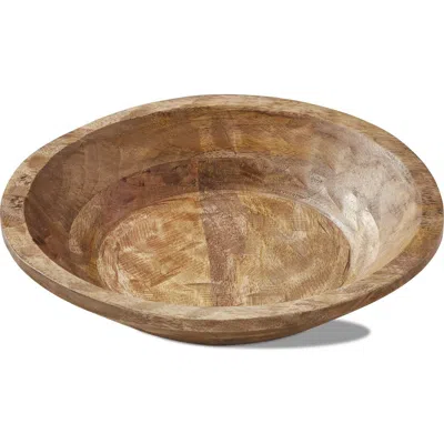 Tag Watermill Round Dough Bowl In Brown