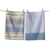 Tag Waterside Stripe Blue Dishtowel Set Of 2 In Blue