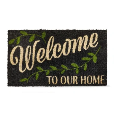 Tag Welcome To Our Home Coir Mat Multi Coir Everyday In Black