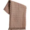 Tag Wellbeing Waffle Hand Towel Latte Brown Cotton Kitchen Towel For Everyday Use 30 X 20 Inches Mac In Brown