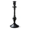 Tag Westport Black Cast Aluminum Taper Candle Holder Medium In Black